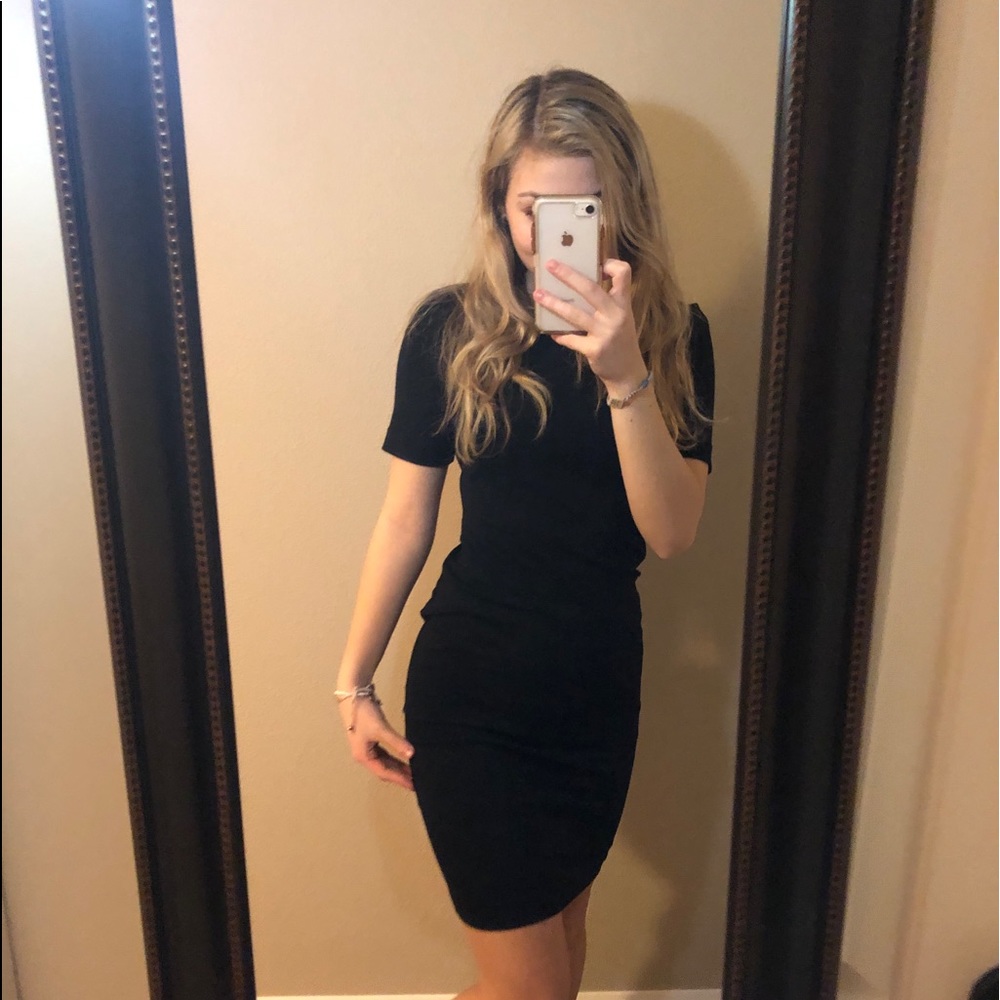 Black H&M bodycon dress!